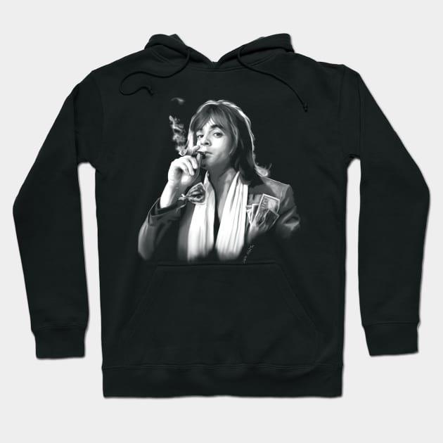 Eddie Money Hoodie by Art And Soul